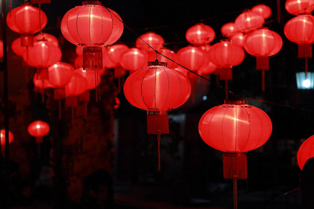 灯笼烟花底纹装饰图片