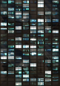 市中心 大厦 外观 建筑学 窗户 天际线 豪宅 窗口 摩天大楼