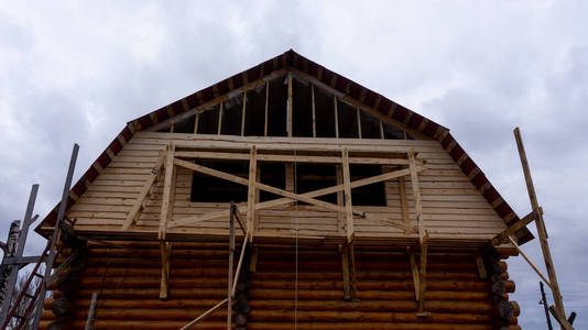 木材 天空 建筑学 住处 建设 国家 外观 古老的 房子