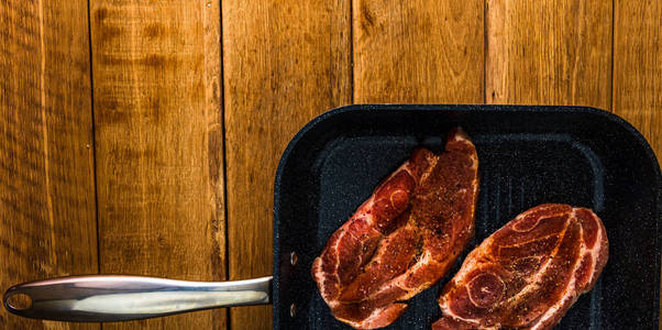 晚餐 蛋白质 猪肉 准备 生的 烹饪 腰肉 烧烤 食物 肉排