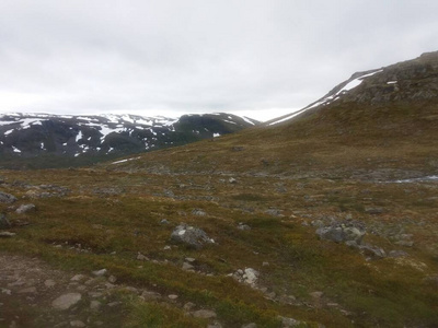 旅游业 徒步旅行 全景图 夏天 小山 公园 风景 自然 天空