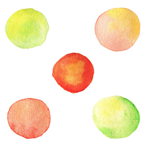 水彩 纹理 要素 油漆 夏天 艺术 食物 框架 颜色 污点