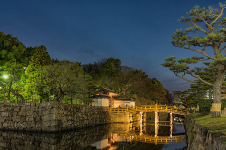 旅游业 护城河 关西 地标 日本人 自然 风景 大门 遗产