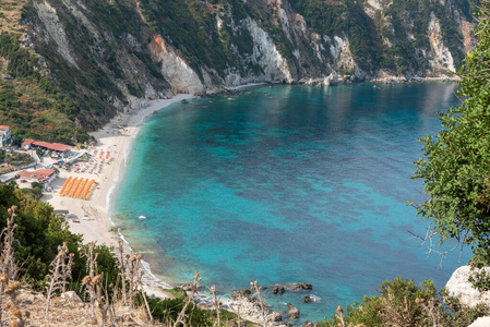 海岸 风景 旅游业 美丽的 海湾 自然 欧洲 旅行 海滩