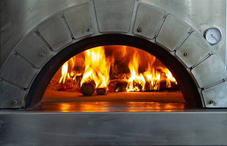 意大利语 美食家 火焰 古老的 烘烤 热的 食物 火炉 设宴款待