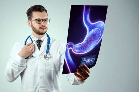 消化 身体 屏幕 生物学 仪表板 科学 插图 健康 技术