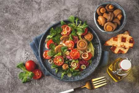 地中海 菜单 复制空间 洋葱 餐厅 面包 盘子 蔬菜 蘑菇