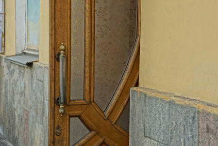入口 门口 历史 建设 空的 建筑学 油漆 外观 木材 复古的