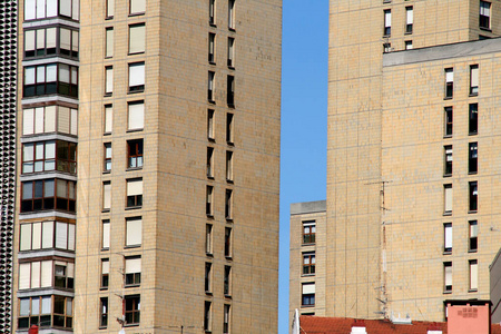 城市 建设 外观 毕尔巴鄂 公寓 欧洲 窗口 古老的 天空
