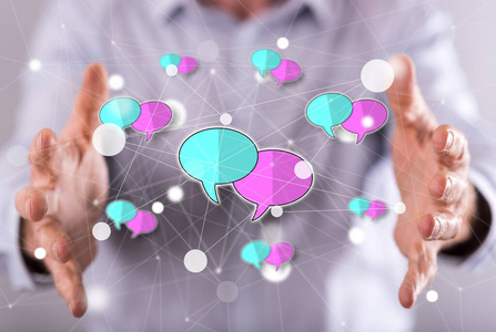 连接 消息 通信 团队合作 团队 沟通 社区 技术 因特网