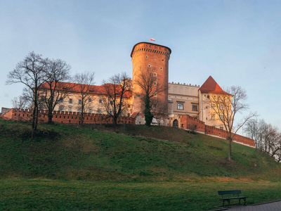 旅行 教堂 建筑 地标 波兰 城堡 自然 克拉科夫 古老的