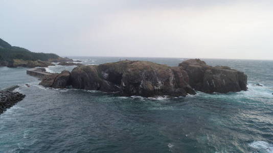 旅游业 风景 大西洋 海岸线 波动 海湾 天空 自然 海洋