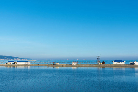 海洋 夏天 海岸 地标 美丽的 旅游业 建筑学 假期 风景