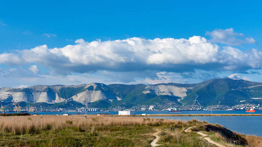 天空 公园 夏天 风景 蓝天 旅行 自然 国家的 小山 旅游业