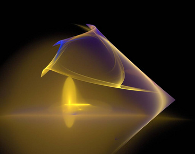 几何学 插图 动态 美丽的 和谐 钻石 波动 射线 好的