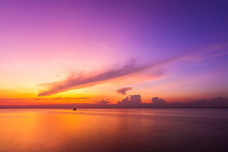 夏威夷 太阳 地平线 天气 日出 天空 阳光 黄昏 反射