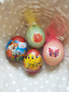 复活节 鸡蛋 庆祝 春天 传统 食物 假日 季节 颜色