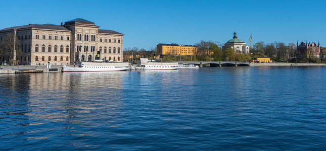 地标 历史的 观光 国家的 斯德哥尔摩 古老的 欧洲 瑞典