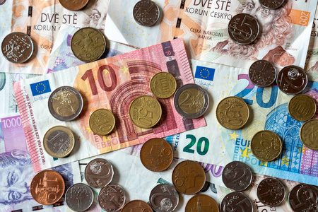 经济 现金 欧元 财富 银行业 便士 商业 储蓄 硬币 银行