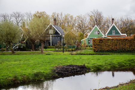 欧洲 小屋 地标 历史 房子 美丽的 旅游 古老的 荷兰
