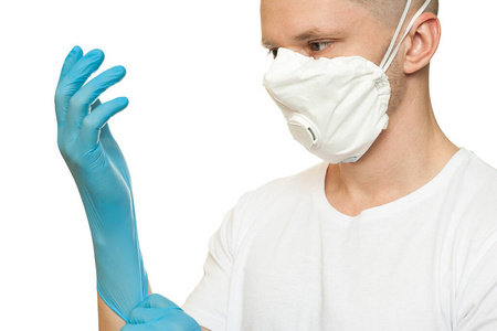 面具 病毒 职业 保护 新型冠状病毒 男人 工作人员 护士