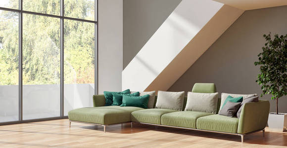 家具 窗口 阁楼 沙发 椅子 建筑学 插图 致使 瓷砖 最小值