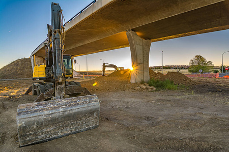 行业 机器 土壤 装载机 机械 卡车 道路工程 工作 移动