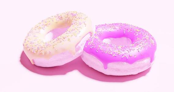 粉红色 聚会 糕点 卡路里 诱惑 甜甜圈 多种 甜点 运动