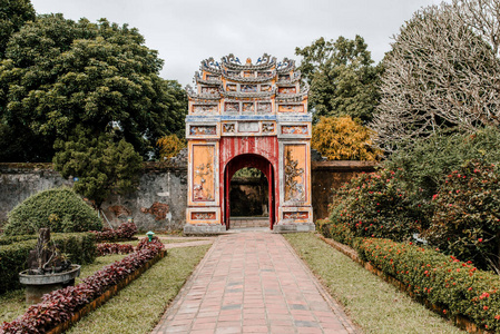 城市 中南半岛 国家的 越南人 亚洲 旅行 色调 堡垒 古老的