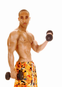 肱二头肌 适合 肌肉 白种人 体格 胸部 身体 锻炼 运动员