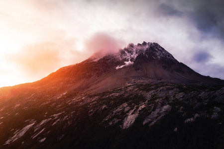 阿拉斯加山地景观