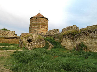 据点 历史 乌克兰 城堡 要塞 旅行 风景 天空 古老的