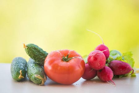 维生素 厨房 收获 营养 番茄 健康 胡椒粉 木材 季节