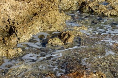 自然 沿海 岩石 海岸线 泡沫 冲浪 旅行 飞溅 假期 崩溃