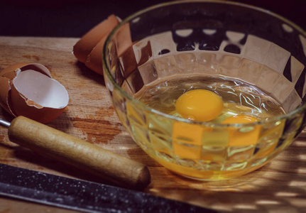 木材 早餐 自制 美食家 美味的 桌子 食物 鸡蛋 蛋壳