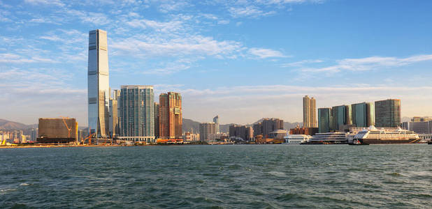 旅行 傍晚 天空 商行 风景 日落 建筑学 港湾 摩天大楼