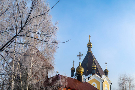 寒冷的 建筑学 基督教 冬天 风景 地标 城市 大教堂 旅行