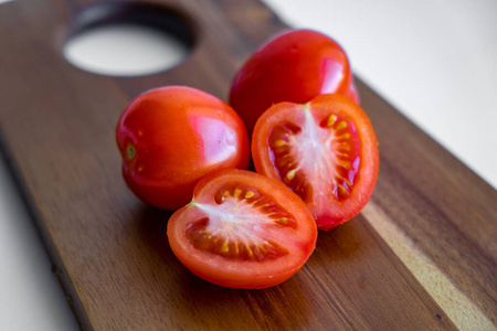 特写镜头 健康 自然 美味的 番茄 沙拉 蔬菜 烹饪 农业