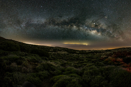 天文台 领域 美女 明星 风景 望远镜 旅行 结合 繁星