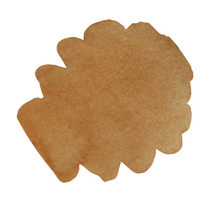 棕色水彩手绘抽象质感.纹理纸上的绿色渐变背景.