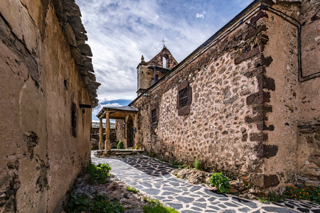 欧洲 街道 教堂 历史的 人口减少 风景 天空 目的地 村庄