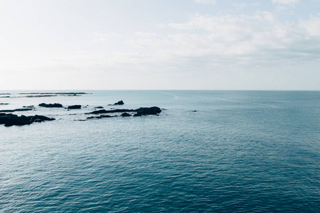 波浪 自然 地平线 波动 海洋 海景 夏天 美丽的 天空