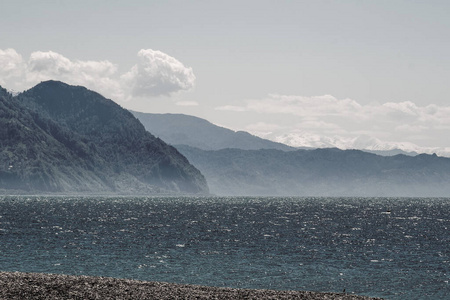 海岸线 美丽的 海岸 全景 旅游业 自然 环境 海湾 海景