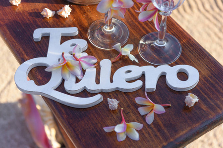 我用西班牙语爱你.特写,近景,柔和聚焦照片