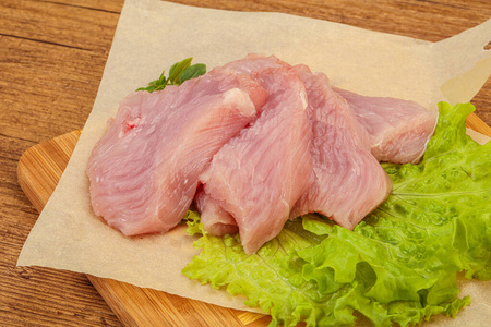 火鸡 生的 烹饪 特写镜头 准备 营养 食物 晚餐 粉红色