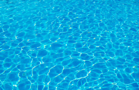 绿松石 旅行 水塘 波动 纹理 阳光 夏天 透明的 游泳