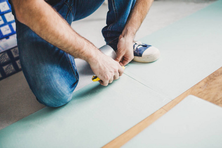 主人 地板 行业 面板 修理 木材 重建 职业 工具 工作