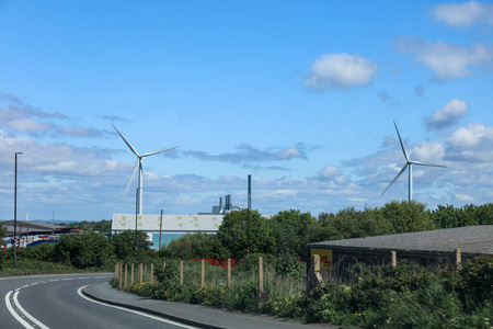 磨坊 农场 技术 英国布里斯托尔 能量 发电机 风景 地标