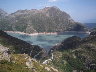 岩石 自然 旅游业 假期 太阳 徒步旅行 夏天 小山 天空