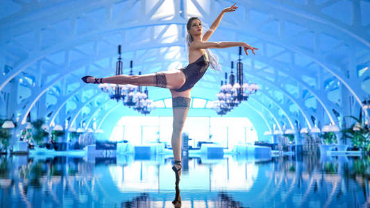 芭蕾舞演员 跳舞 演播室 芭蕾 时尚 活动 图图 特写镜头